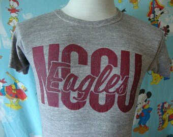Vintage 80's North Carolina Central University Eagles T Shirt S