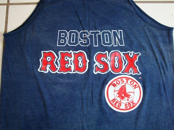 Vintage Boston Red Sox MLB Baseball Tank Top Sleeveless Logo 7 - Etsy