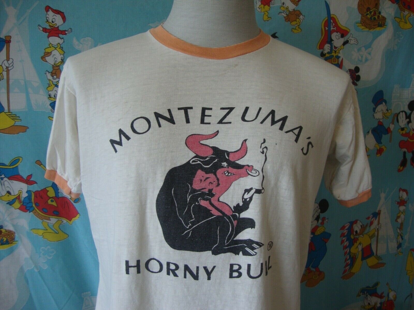 Vintage 70 S Montezuma S Horny Bull Tequila T Shirt L Etsy Vintage 70 S Montezuma S Horny Bull Tequila T Shirt L Etsy