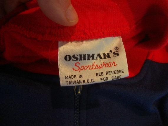 Vintage OSHMAN'S 70's 80's punk rock grunge sweat… - image 3