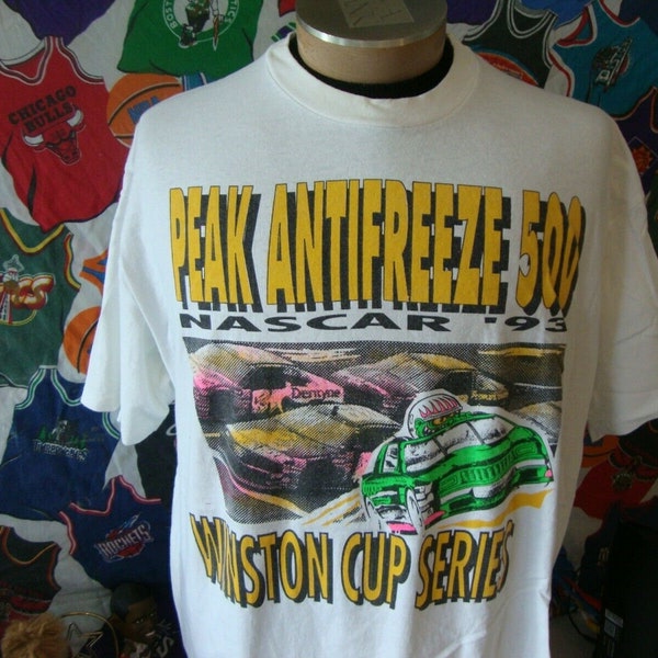 Vtg Nascar Winston Cup Series 1993 Davey Allison Al Kulwicki Racing T Shirt XL
