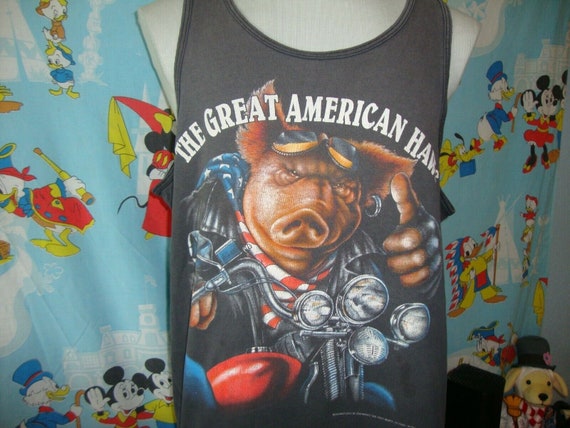 Vintage 1993 The Great American Hawg Harley-David… - image 1