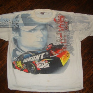 Vintage Jeff Gordon Nascar All Over Print T Shirt 2XL