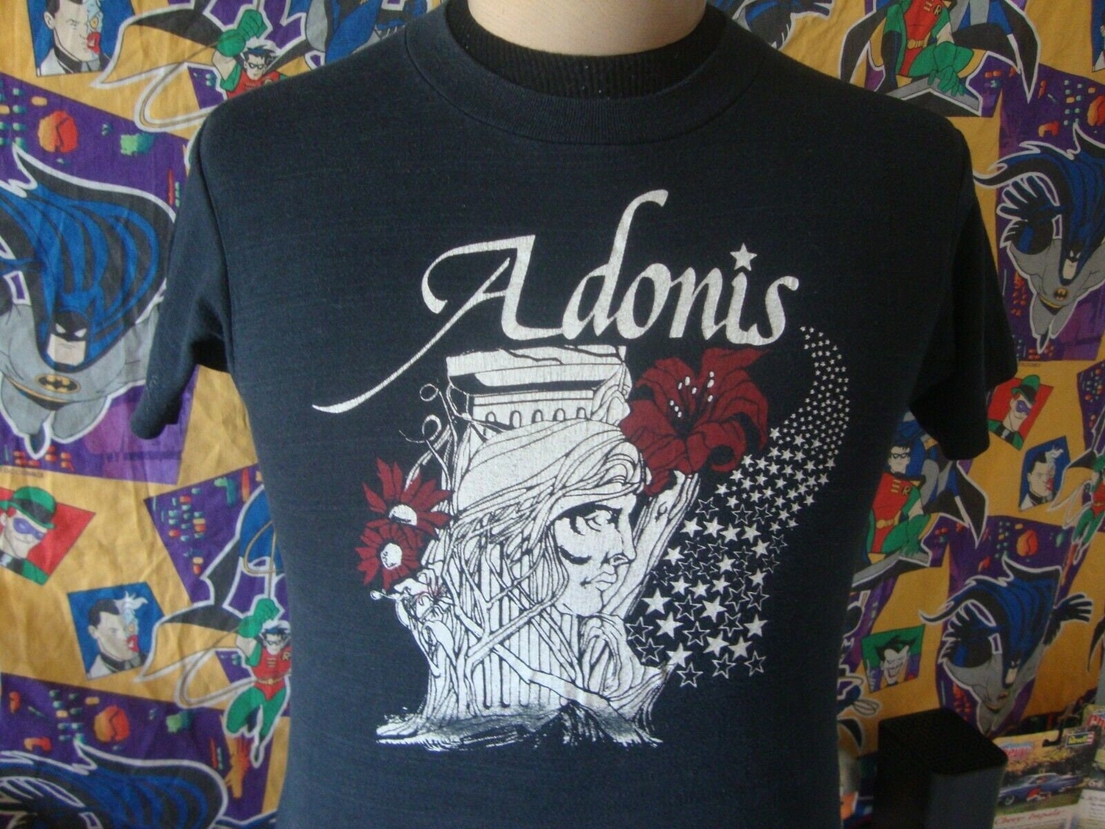 Vintage 70's Adonis Greek Mythology God of Beauty and Desire T Shirt S ...