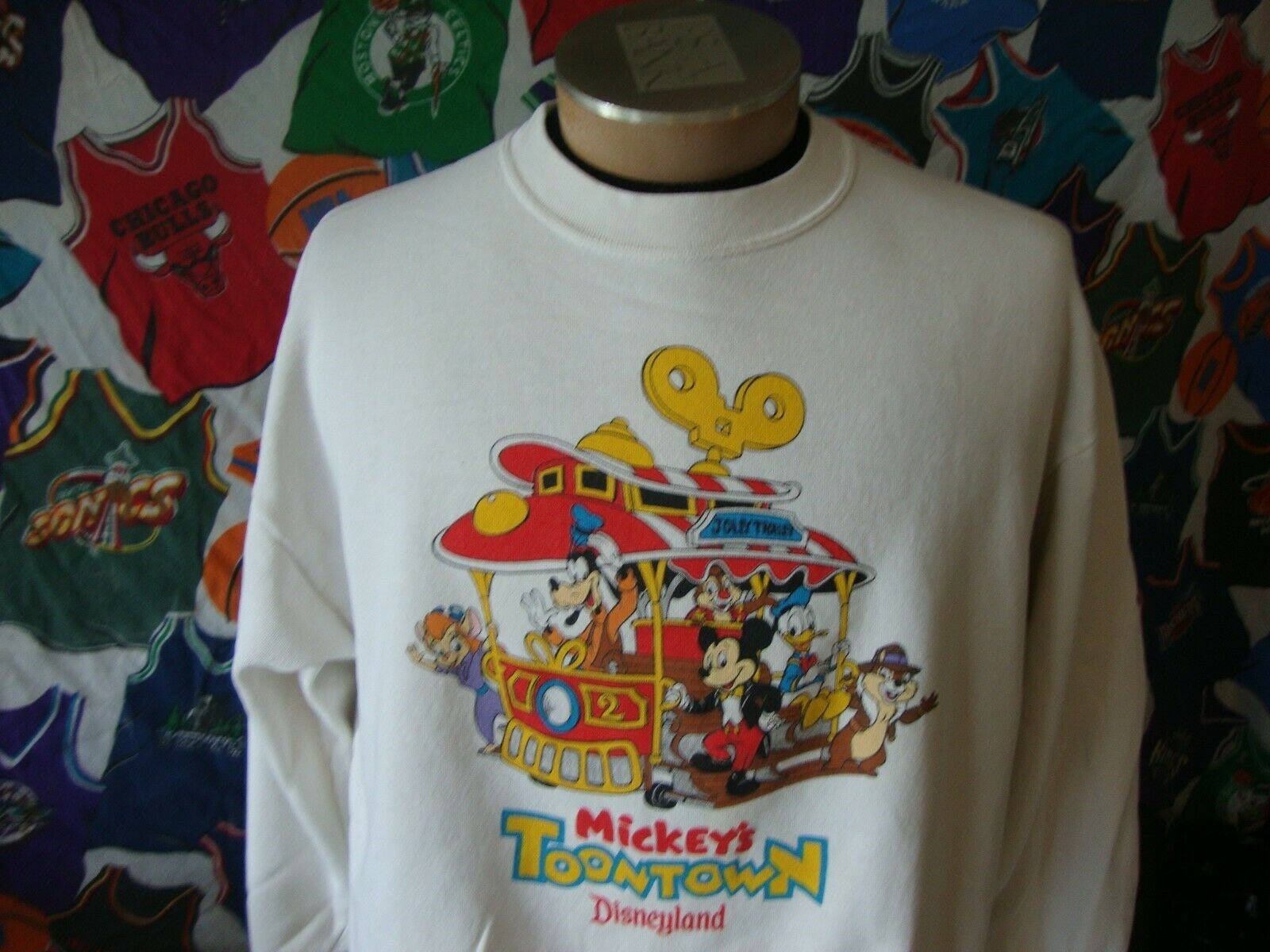 VinnieVtg Vintage 90's New York Islanders Fisherman Crewneck Sweatshirt S