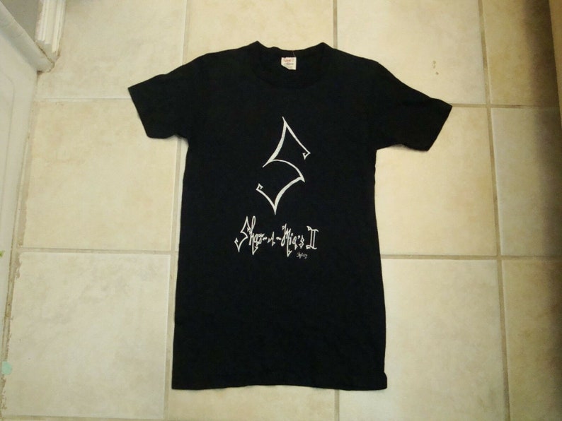 Vintage Shor a Mio's II Chrissy Black T Shirt XS - Etsy