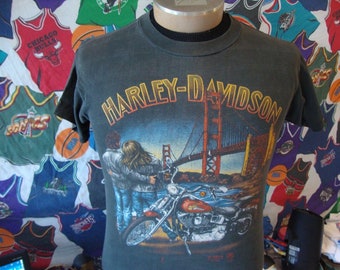 90s 3D Emblem Harley Davidson Ride With the Wind T-shirt 90s 3D Emblem Harley Davidson Ride With the Wind T-shirt