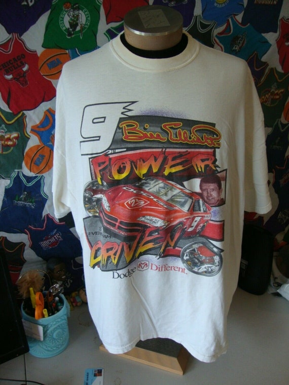 Vintage Bill Elliot Dodge Nascar Racing 2001 T Sh… - image 3