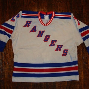 Vintage New York Rangers Alexei Alex Kovalev Authentic Game Worn Jersey 50