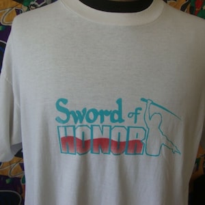 Vintage 90&#39;s Sword Of Honor Movie Promo T Shirt XL