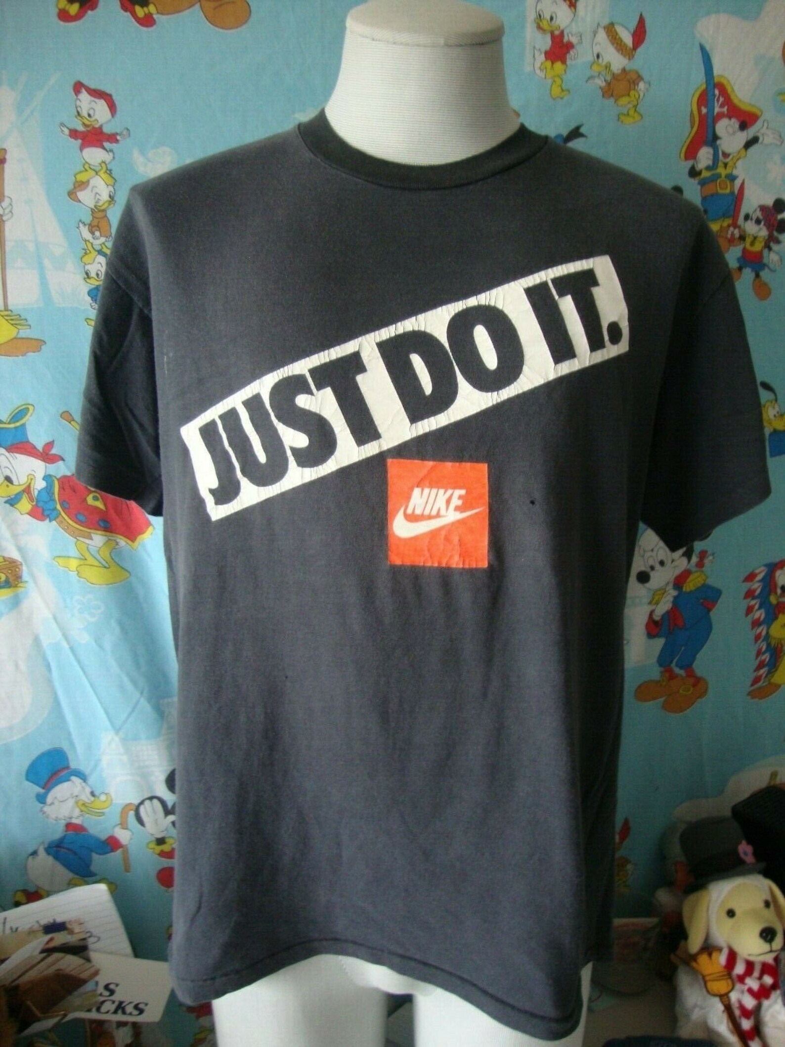 Vintage 90's Nike Just Do It Gray Tag T Shirt L | Etsy