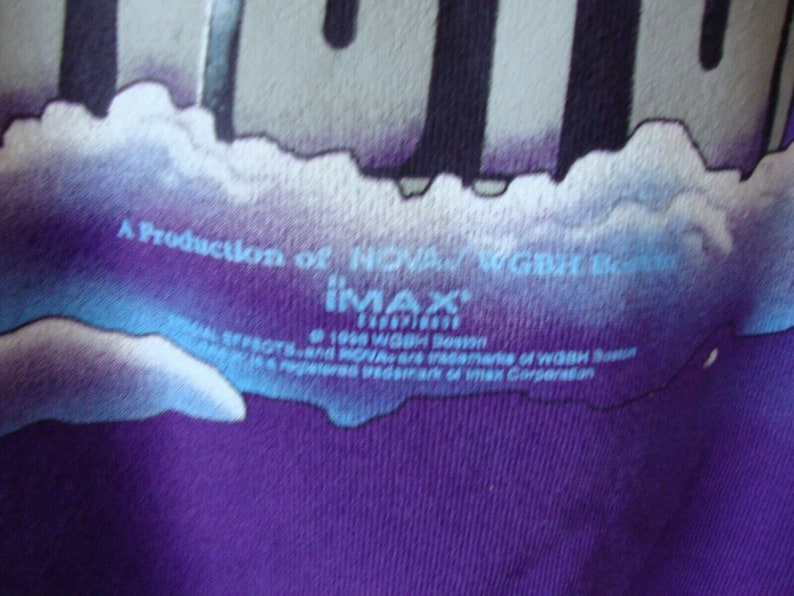 Vintage 90/'s Special Effects IMAX movie promo King Kong Sweatshirt XL