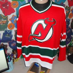 NEW*Jack Hughes Alternate NJ Devils NHL Jersey Size L 52
