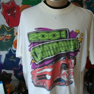 Vintage Dodge Nascar Racing 2001 T Shirt 2XL