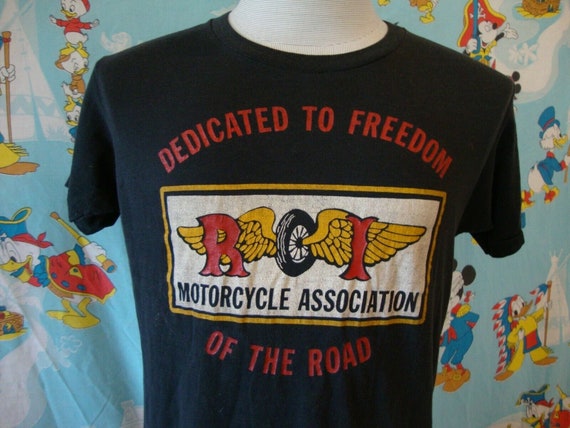 Vintage 80's Abate Of Rhode Island Motorcycle Asso