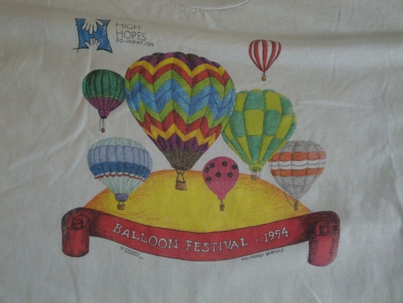 Vintage High Hopes Foundation Balloon Festival 19… - image 1