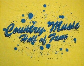Vintage Country Music Hall of Fame HoF 50/50 Soft Thin T Shirt S m