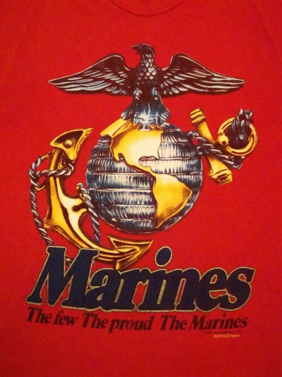 Vintage The Few Proud Marines Military Army Paper 