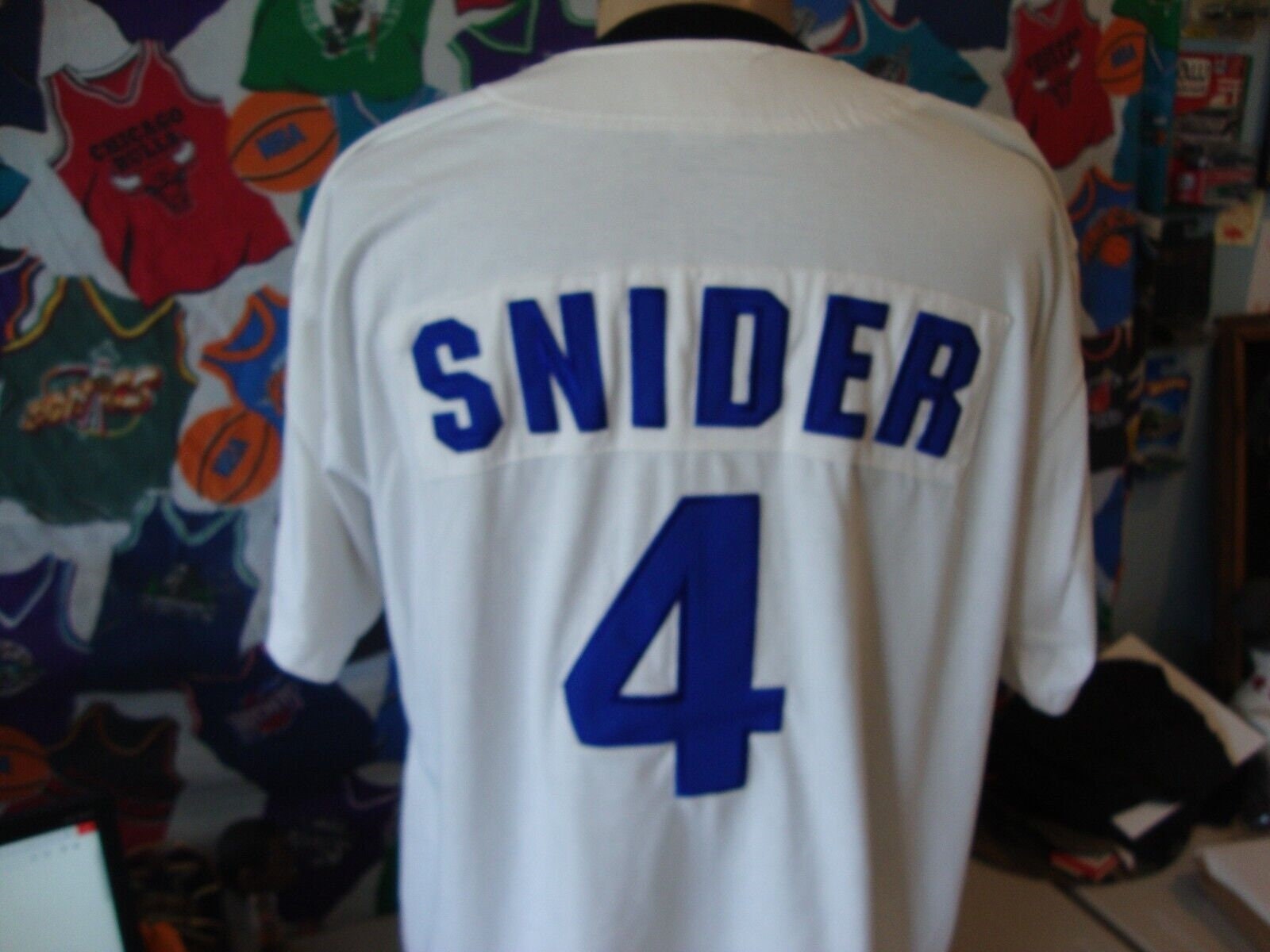 Color Duke Snider Vintage Los Angeles Dodgers Duke Snider Stitched MLB Starter Jersey 2XL ...