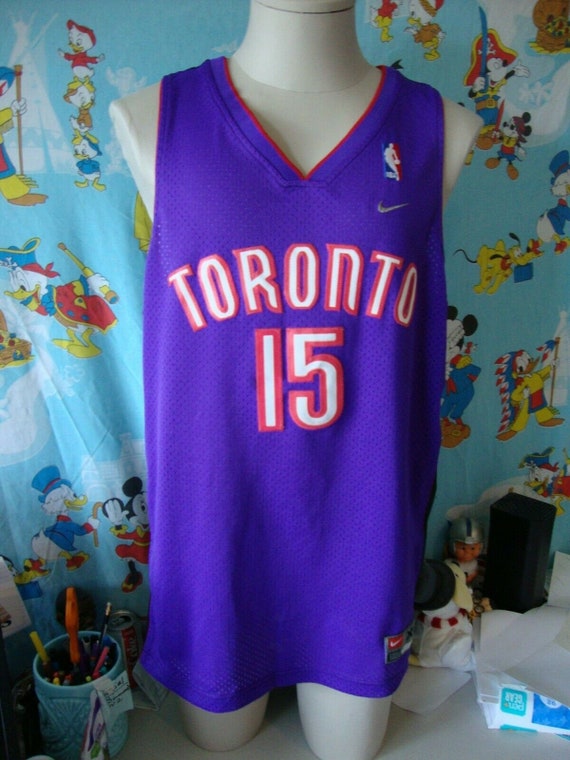 Vintage Vince Carter NBA Toronto Raptors Nike Swingman Men 