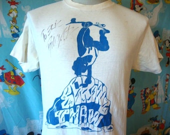 Vintage jaren 80 Bill Danforth Spring Thaw Sims Powell Peralta skateboard-T-shirt L