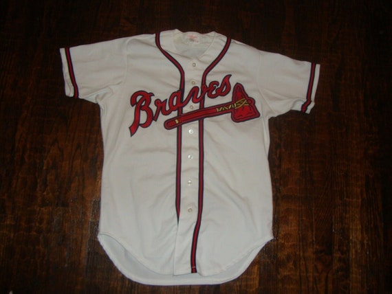 Vintage 90's Atlanta Braves Ron Gant MLB Authentic Jersey 