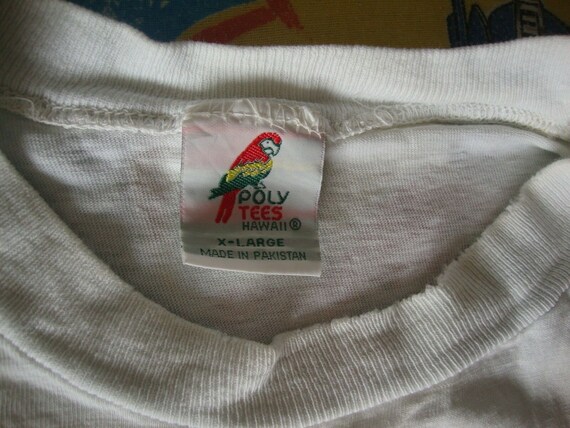 Vintage POLY TEES HAWAII Sailboat Cruise Hawaiian… - image 6