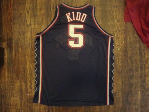 Jason Kidd New Jersey Nets Vintage NBA Sewn Jerse… - image 2