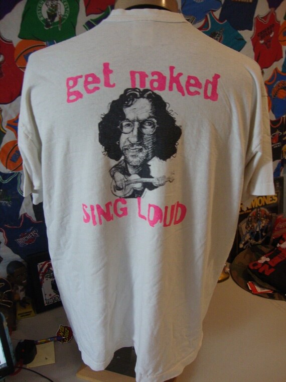 Vintage Tall Paul Get Naked Sing Loud T Shirt 2XL - image 5