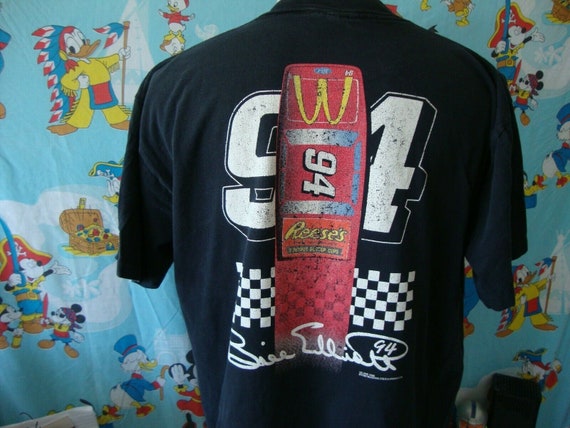 Vintage 90's Bill Elliott Reese's Racing McDonald… - image 2