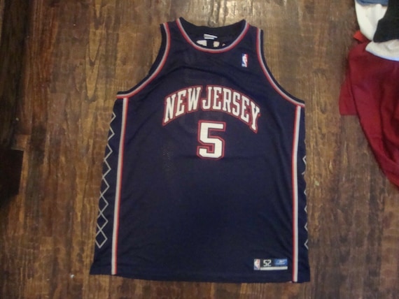 Jason Kidd New Jersey Nets Vintage NBA Sewn Jerse… - image 1