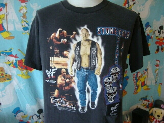 Vintage 90's Stone Cold Steve Austin WWF Talking T