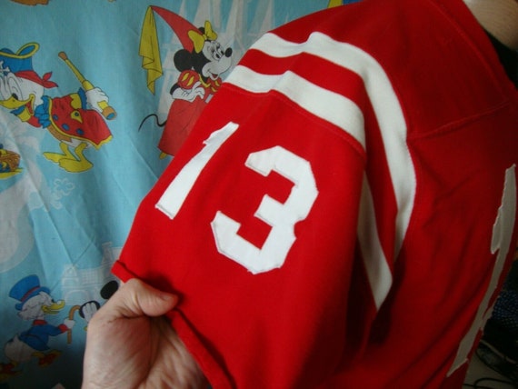 Vintage Cornell Big Red Authentic Game Worn Footb… - image 3