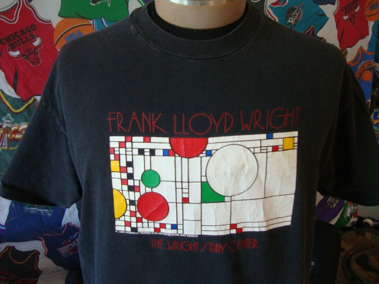 Calibre Vanære Den sandsynlige Vintage 1989 Frank Lloyd Wright Study Center T-shirt XL Single - Etsy