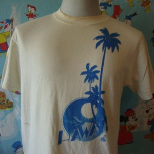Vintage 80&#39;s Poly Tees Hawaii Parrot Tourist T Shirt M