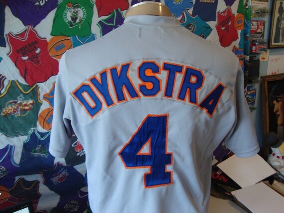 Vintage 80s New York Mets Lenny Dykstra Sand Knit… - image 2