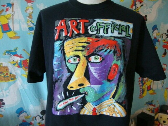Vintage 90's Fred Babb Art Official T Shirt XL