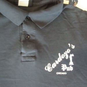 Vintage Cardozo&#39;s Pub Chicago bar polo collar Shirt Men&#39;s M