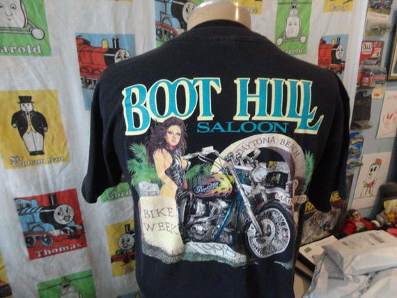 Vintage 90's Boot Hill Saloon 1998 Biker Rally Daytona Beach
