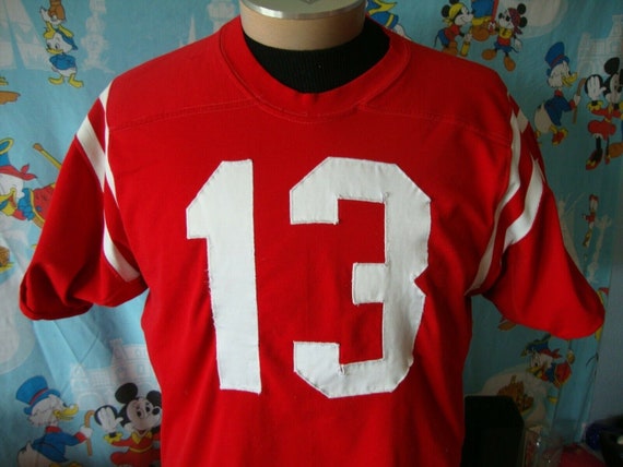 Vintage Cornell Big Red Authentic Game Worn Footb… - image 1