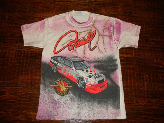 Vintage 90's Darrell Waltrip Nascar Racing All Ove