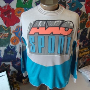 Vintage AXO Sport Type S BMX Dirt-Bike Motocross T Shirt XL