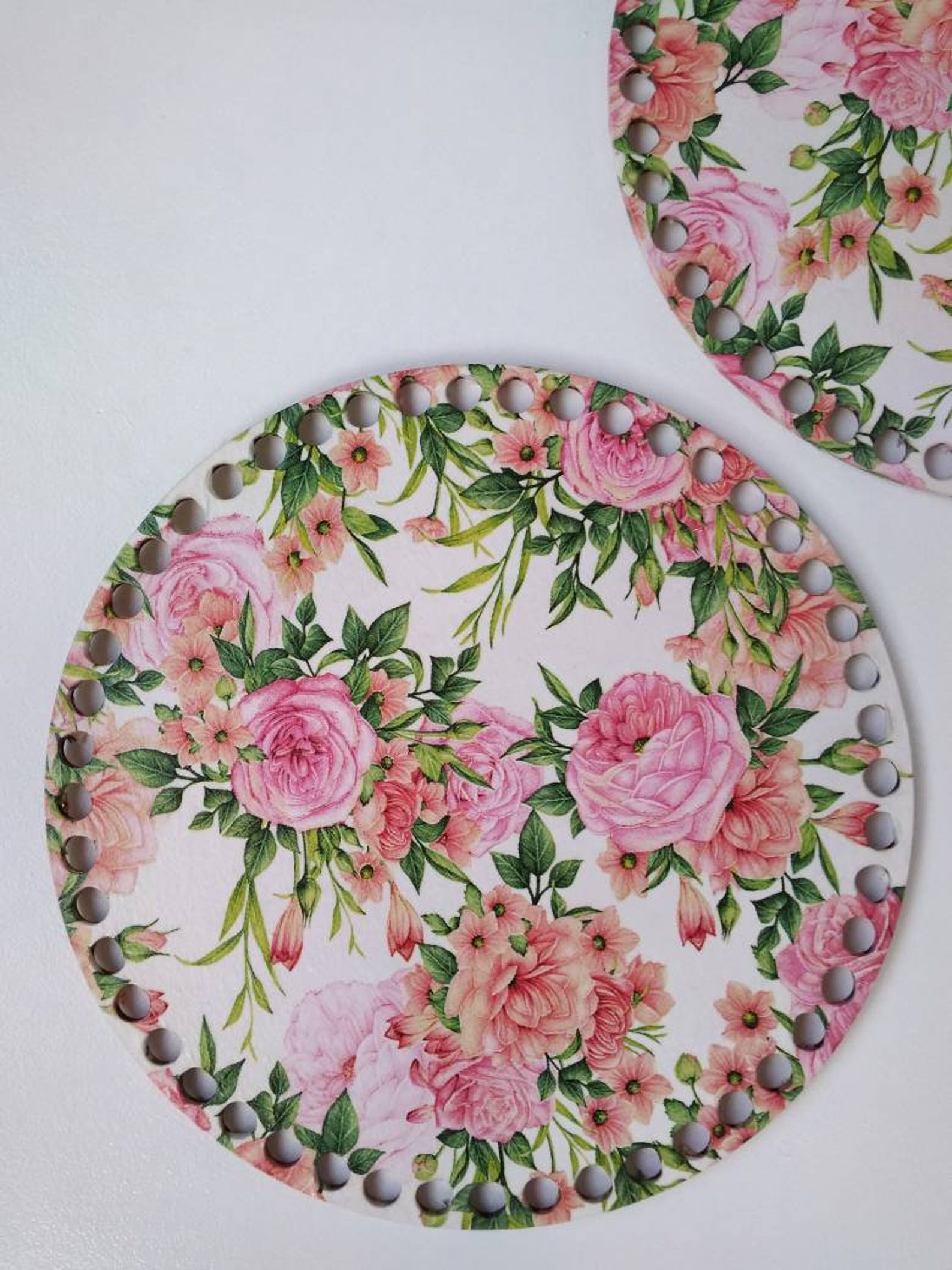 Floral paper napkin decoupage Pretty peonies Lunch napkin Pink Etsy