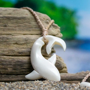Shark Necklace - Hand Carved by Bali Necklaces