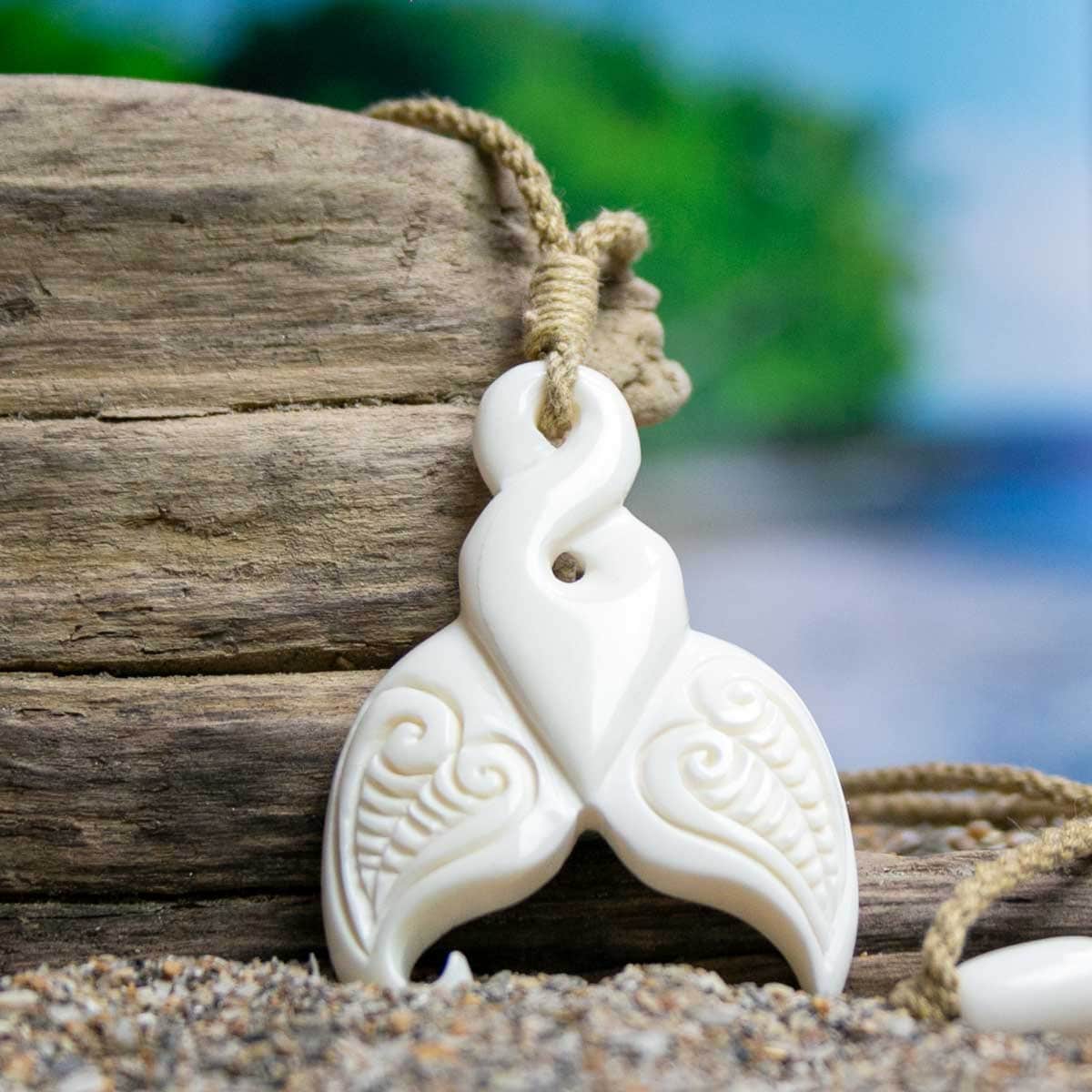 【美品】here's CETACEA BONE NECKLACE CETACEA BONE NECKLACE – h'eres