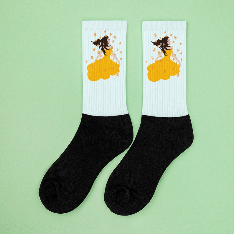 Bitcoin Ball Beauty /& The Bitcoin Socks