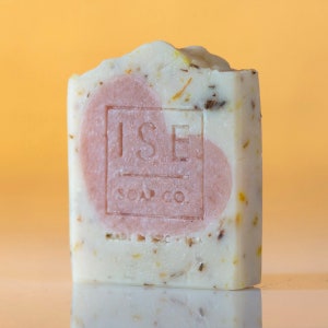 Lemon and Lemongrass Shea Butter Soap. 3.5-4oz