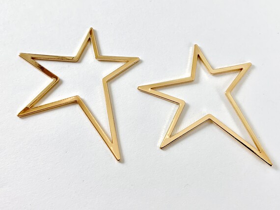 ア*ラ様 K18 gold-plated Star Pendant Real 18K Gold Plated Star Pendant Over Brass - Etsy