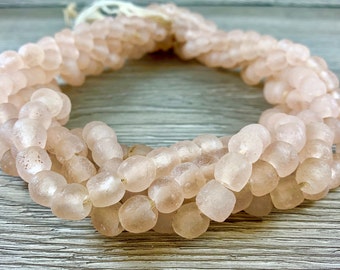 Handmade Recycled Sea Glass Beads From Ghana Africa
