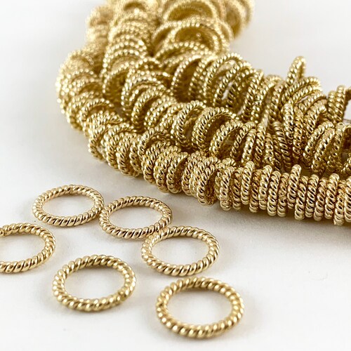 Brushed Gold Plated Copper Tube Beads - Etsy